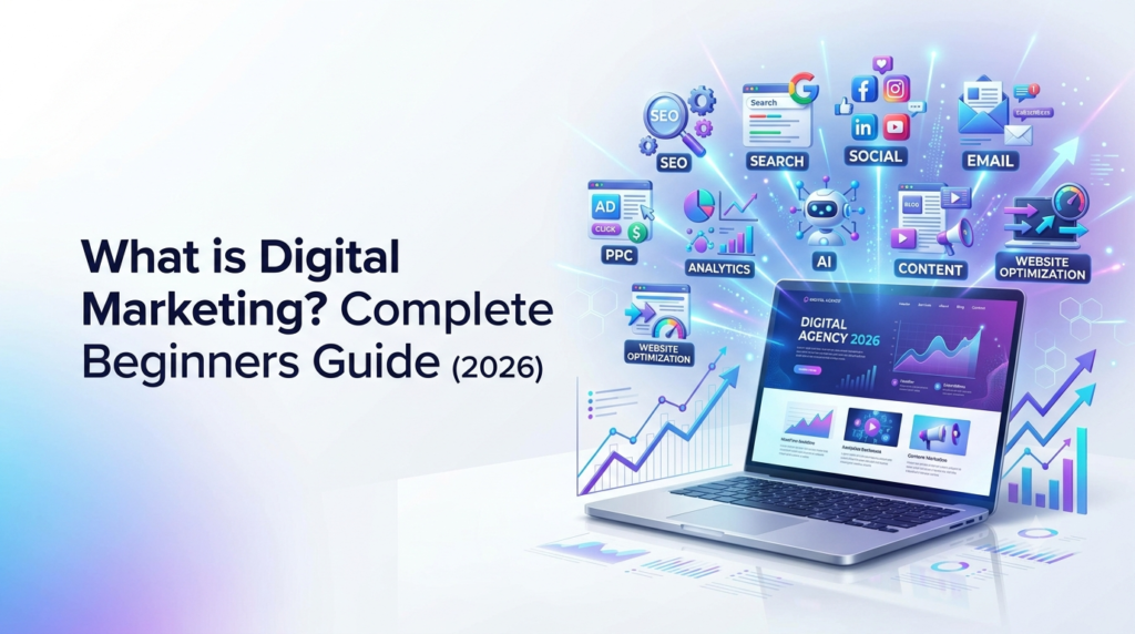 What is Digital Marketing? Complete Beginner's Guide (2026)